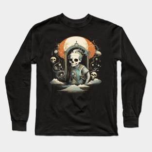 Kid Death Halloween Cheap Costume Long Sleeve T-Shirt